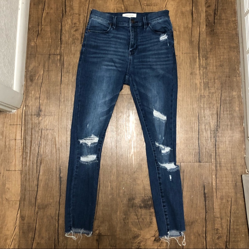 High-rise jeans